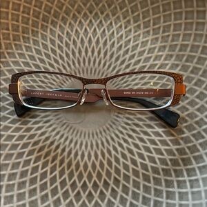 Brown Rectangular Glasses